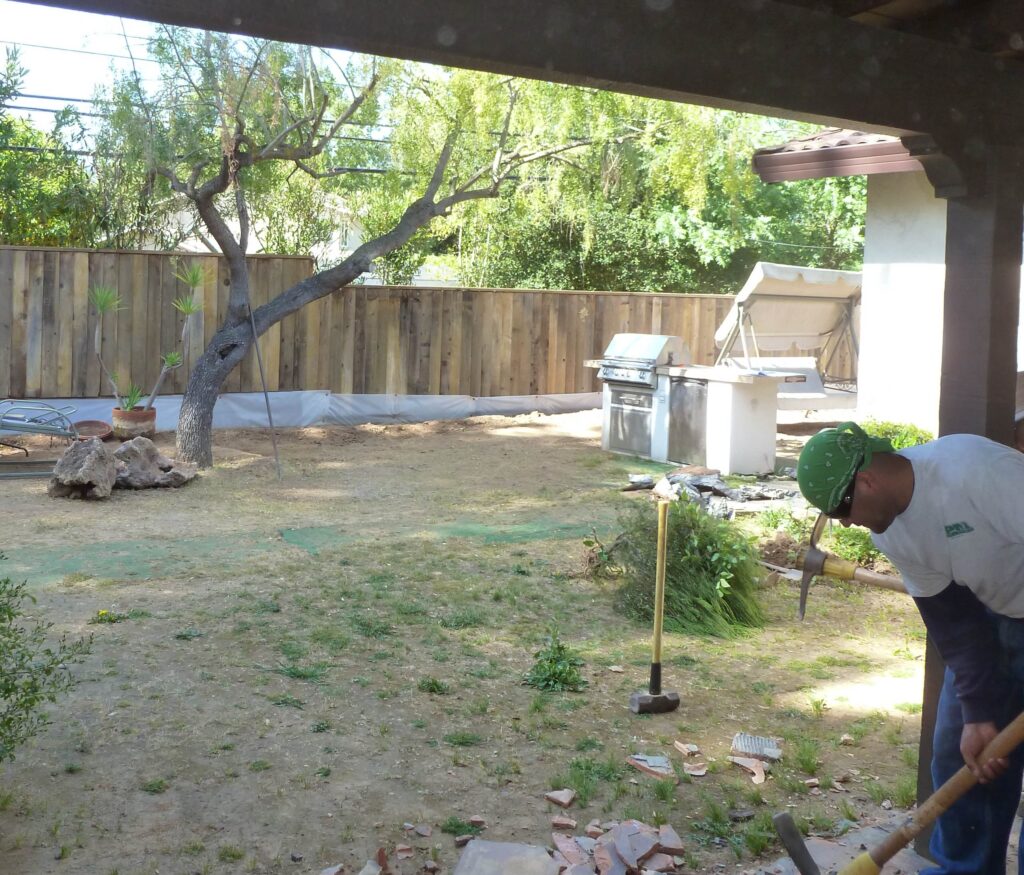 clay soil conditioning and treatment in San Jose residential yard