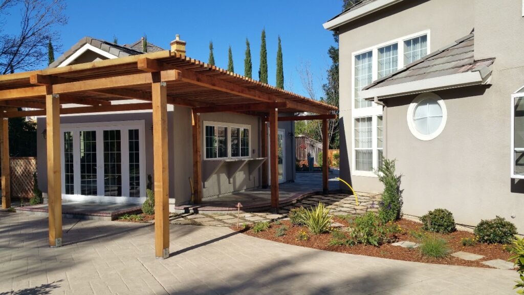 pergola installation San Jose