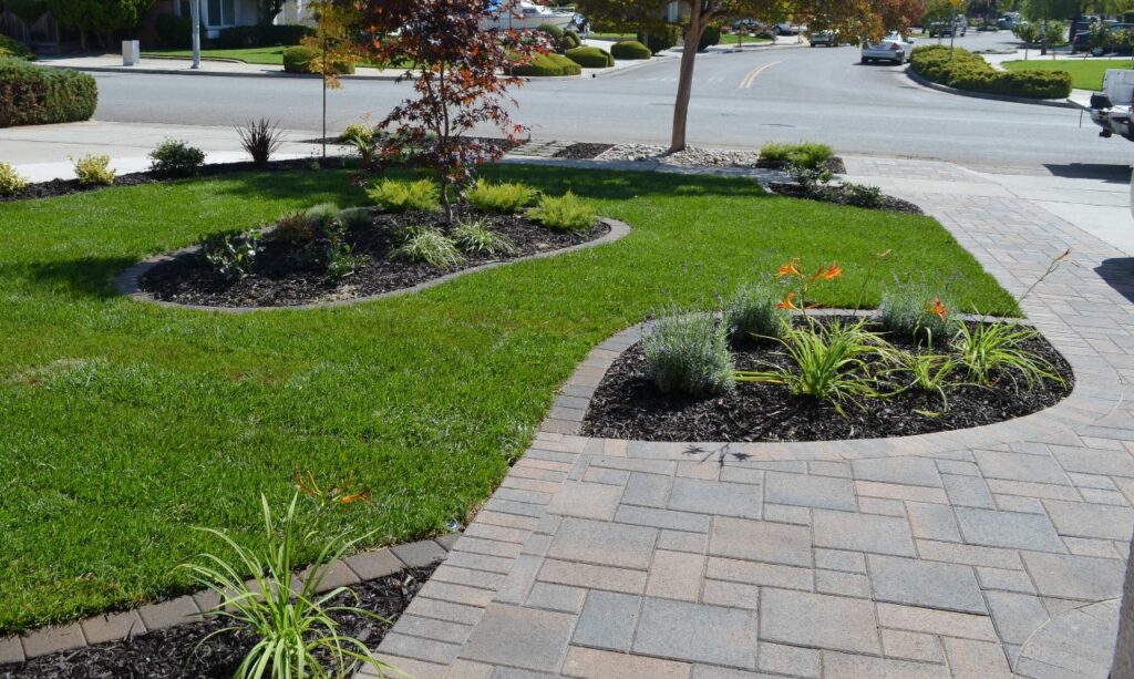 Interlocking paver installation San Jose